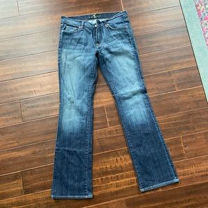 7 for All Mankind Bootcut Stretch Sz 31 Jeans